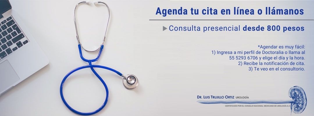 Urólogo CDMX, Dr. Luis Trujillo. Agenda tu consulta.